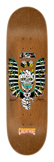 Creature Skateboards Collin Provost Flash Stumps deck...