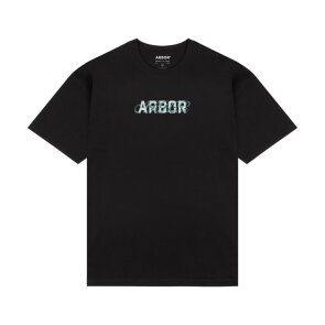 Arbor Skateboards Interlock T-Shirt Black