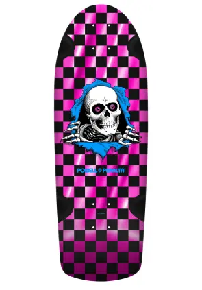 Powell & Peralta OG Ripper checkered pink foil Deck...
