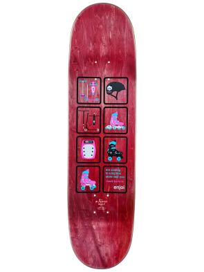 Enjoi Skateboards Big Box Roller Blades deck 8.5"