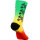 Powell & Peralta Vato Rats Cotton Socks Rasta Fade