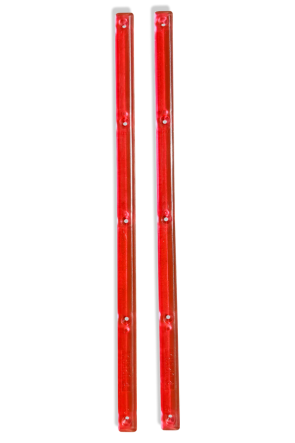 Opera Skateboards Red Clear Rails