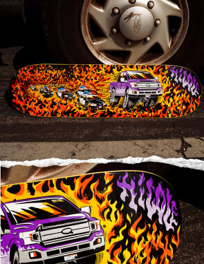 Real Skateboards Nicole Hause Pig Run deck 8.38"