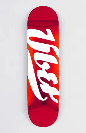 Über Skateboards BIG LOGO Metallic Red Medium...
