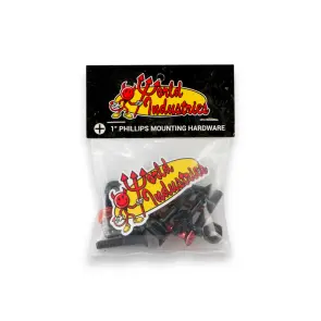 World Industries Skateboards Hardware Phillips Bolts 1"