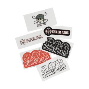 187 Killer Pads Sticker 6-Pack