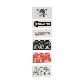 187 Killer Pads Sticker 6-Pack