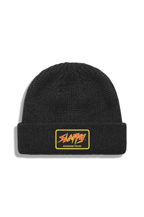Slappy Trucks Throwback Patch Beanie Black