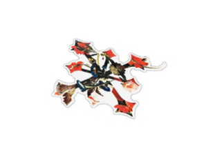 Disorder Skateboards Rose Sticker 4.75"