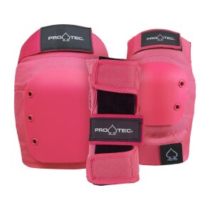 Pro-Tec Street Gear Junior 3 Pack Open Pink YM