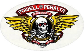 Powell & Peralta Winged Ripper Sticker rot 6.5