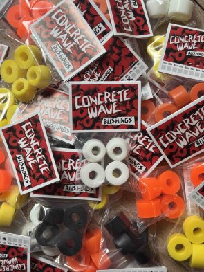 Concretewave Skateshop Longboard bushings barrel cone 85a