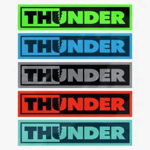 Thunder Truck Bolts Sticker 5"