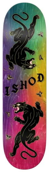 Real Skateboards Ishod Wair Cat Scratch Tie-Dye DBX Twin...
