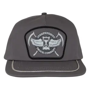 Independent Truck Co Tried & True Snapback Cap Charcoal