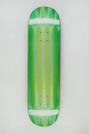 Fucking Awesome Neon Green Stamp Embossed Shape 1 deck...