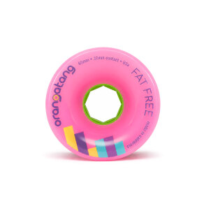 Orangatang Fat Free Wheels 65mm 83a Pink