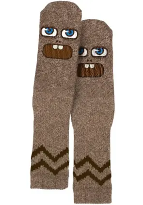 Toy Machine Betard Fooser Heather Brown Socks