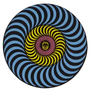 Spitfire Tri-Color Swirl Bighead Sticker 2.5"