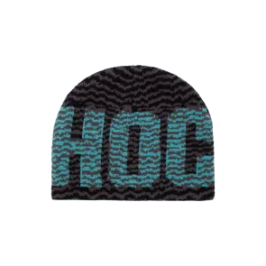 Hockey Skateboards Zig Zag Skully Beanie Black