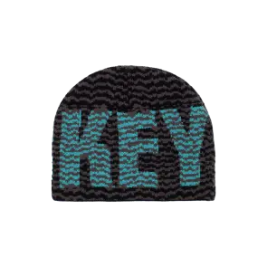Hockey Skateboards Zig Zag Skully Beanie Black