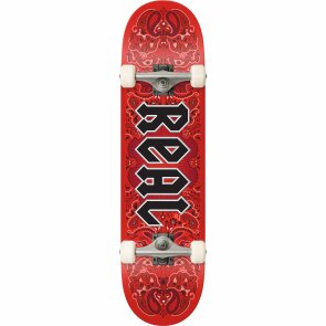Real Skateboards Bandana Red Complete 7.75"