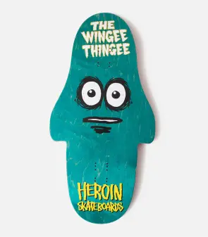 Heroin Skateboards Wingee Thingee deck 15"