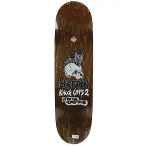 Heroin Skateboards Dalton Dern Pirate KO2 deck 8.75"