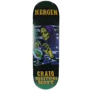 Heroin Skateboards Craig Questions Fortune Teller KO2...