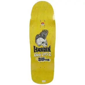 Heroin Skateboards Dead Dave Mummy KO2 deck 10.125"