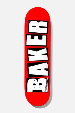 Baker Skateboards Brand Logo White deck 8.25"