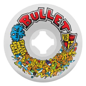 Slime Balls Bullet Riot Vomit White Wheels 60mm 97a