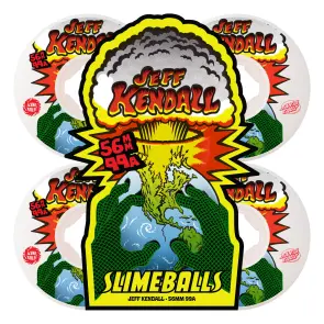 Slime Balls Kendall EOTW Reissue White Chubbies Wheels...