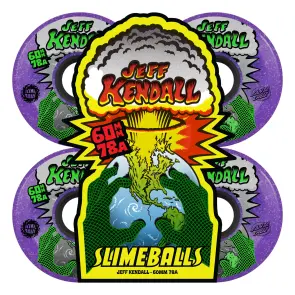 Slime Balls Kendall End Of The World Reissue Wheels 60mm 78a