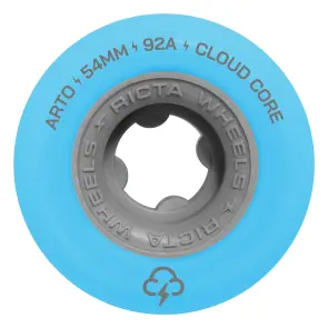 Ricta Arto Saari Cloud Core Blue Wheels 54mm 92a