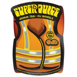 OJ Wheels Neon Orange Super Juice 60mm 78a