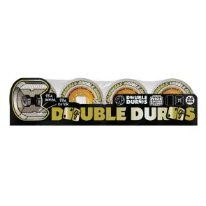OJ Wheels Team Double Duro White Gold Chubbies 56mm 99a/95a