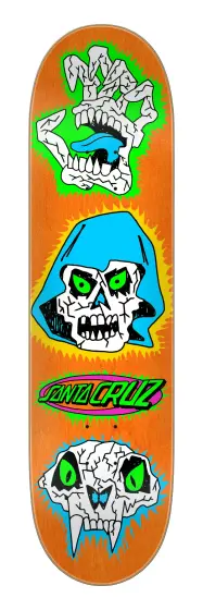 Santa Cruz Skateboards Scribble Head Feelbase deck...