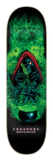 Creature Skateboards Worthington Terror Sight deck...