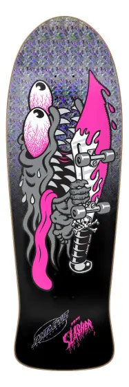 Santa Cruz Meek Slasher Neon Metallic deck 10.1"