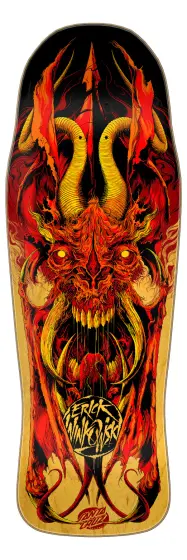 Santa Cruz Winkowski Primeval Fire  Pro Shaped deck...