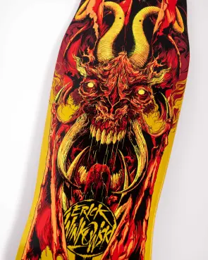 Santa Cruz Winkowski Primeval Fire  Pro Shaped deck 10.34"