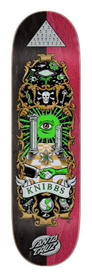 Santa Cruz Skateboards Knibbs Cryptic Pro deck 8.5"