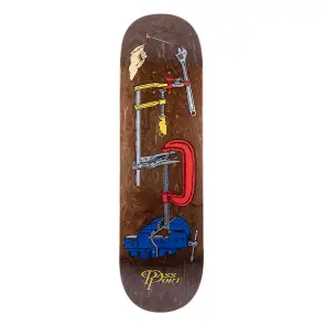 Pass~Port Skateboards Minimal Output Vice Grip deck...