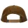 Real Skateboards Bubble Oval Snapback Hat Brown