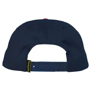 Anti Hero Basic Eagle Snapback Hat Navy/Red
