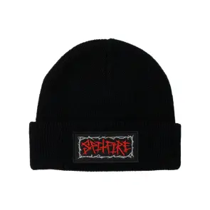 Spitfire Gasmask Script Beanie Black