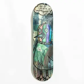 PARSE Skate Co. The Arttaube Twin Tail deck 8.375"