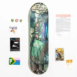 PARSE Skate Co. The Arttaube Twin Tail deck 8.375"