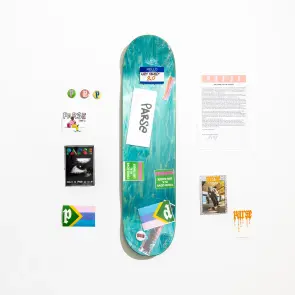 PARSE Skate Co. The Arttaube Twin Tail deck 8.375"